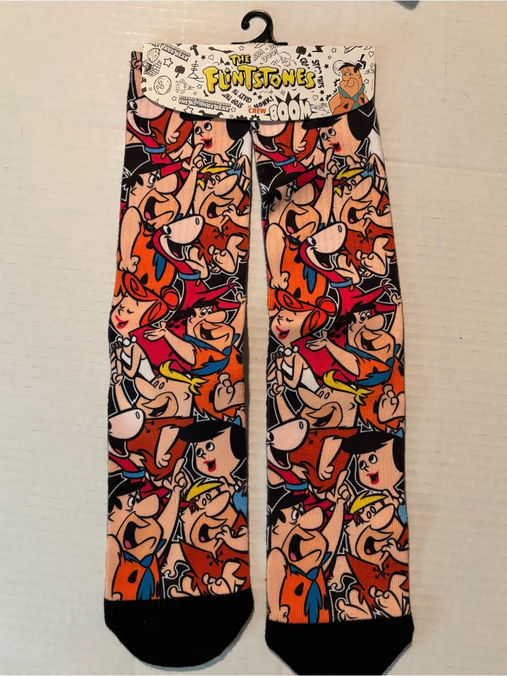 BIOWORLD x The FlintstonesMen’s Crew Socks SZ XL (10-13) NWT